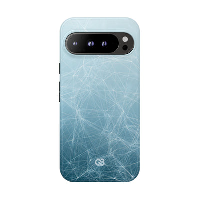 Teal Tough Phone Case for Google Pixel - Arctic Digital Nexus