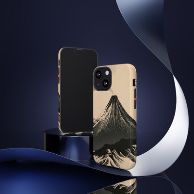 Fuji Summit · Tough Phone Case for iPhone · Beige