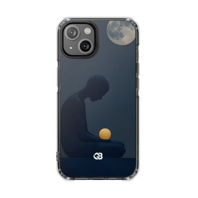 Obsidian Lunar Orb · Impact Coque de téléphone pour iPhone · Magsafe