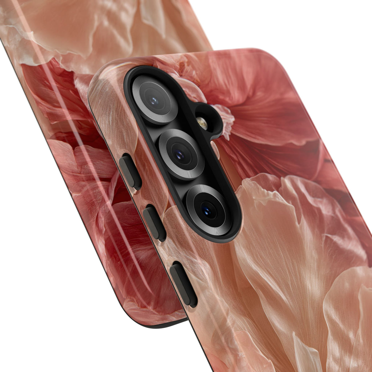 Blush Silk Bloom · Tough Phone Case for Samsung · Pink