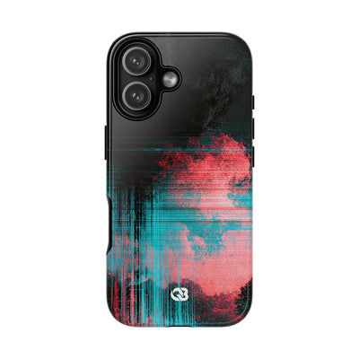 Digital Signal Drift · Tough Phone Case for iPhone · Black