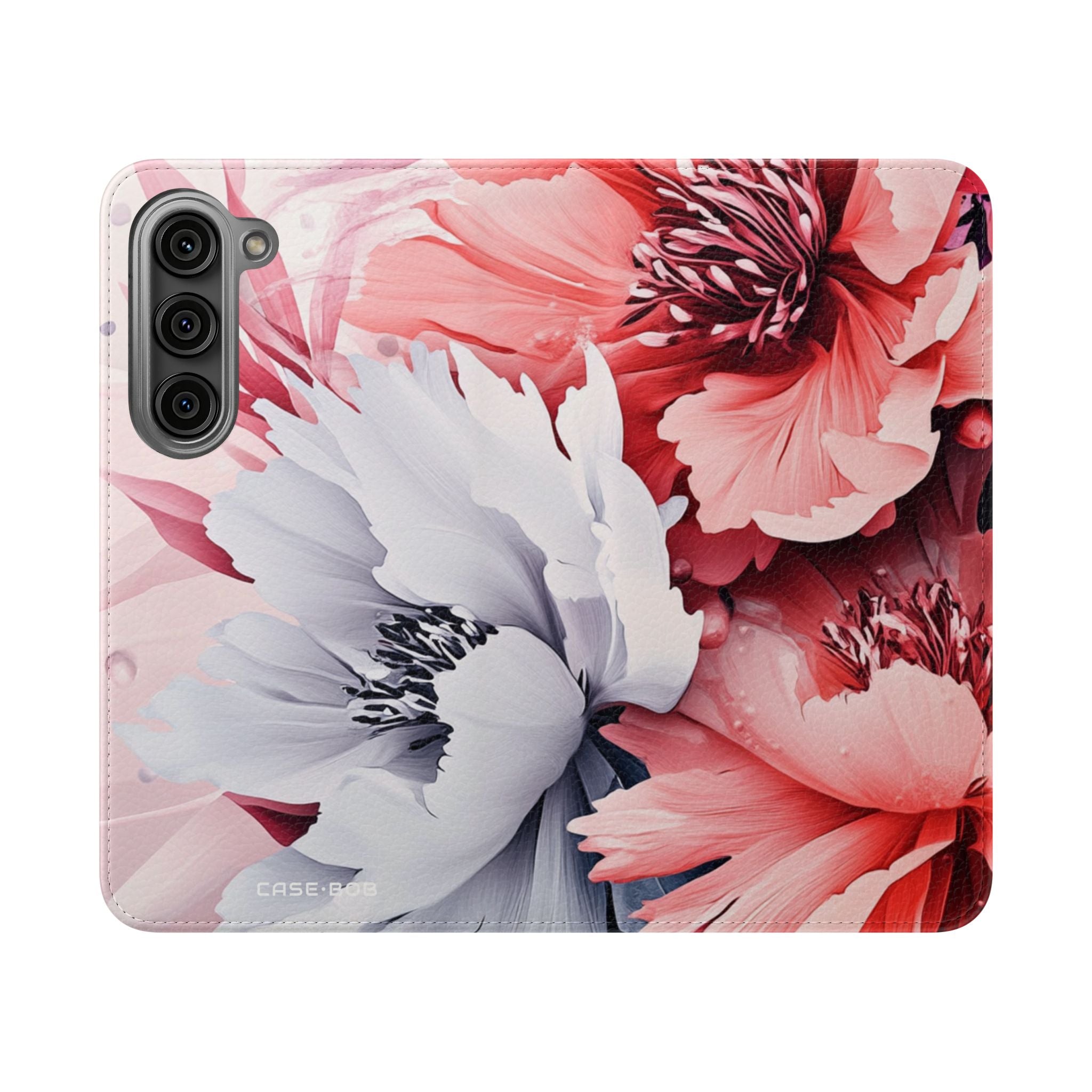 Coral Blossom - Samsung S23 Case - Wallet