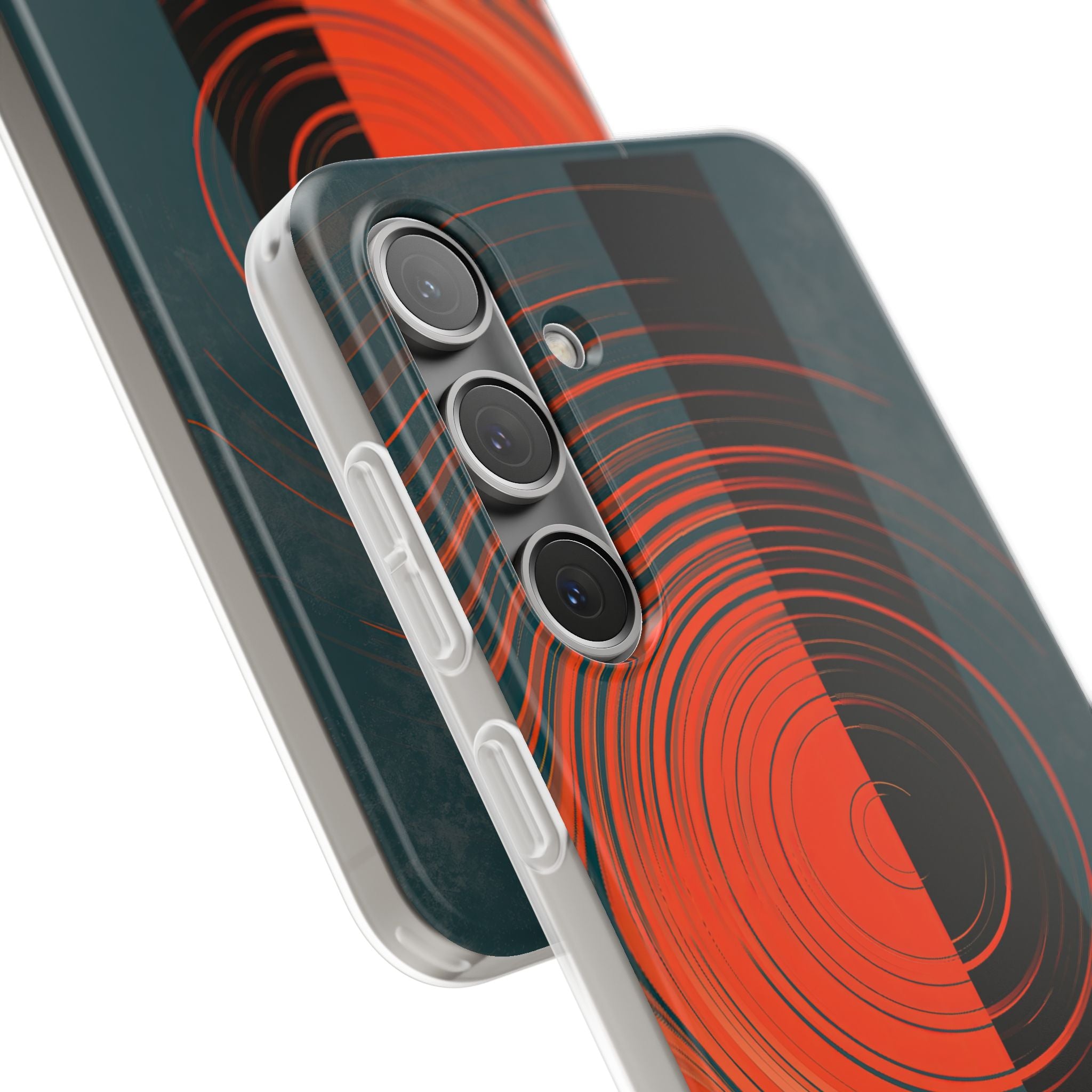 Teal Lite Phone Case for Samsung - Burnt Slate Radial