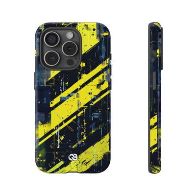 Acid Hazard · Tough Phone Case for iPhone · Yellow
