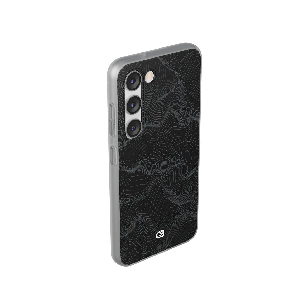 Obsidian Contour Elevation · Lite Phone Case for Samsung · Black
