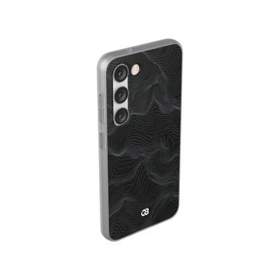 Obsidian Contour Elevation · Lite Phone Case for Samsung · Black