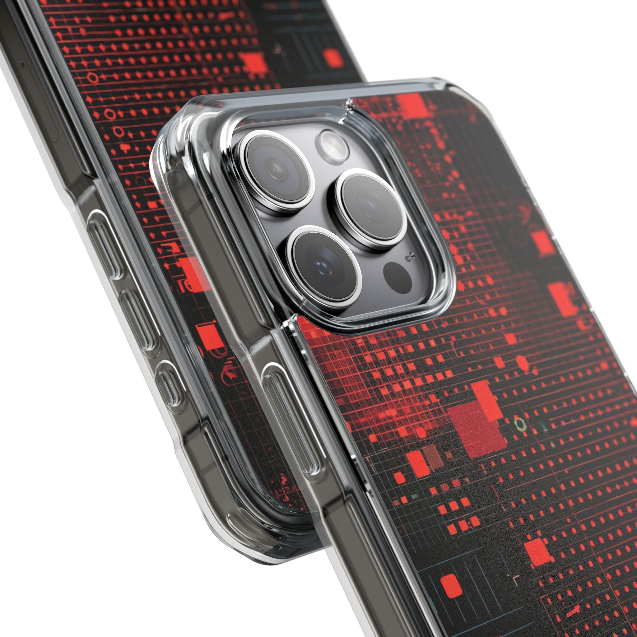 Grid Fusion iPhone 15 Pro Max Cover - Impact