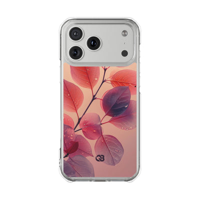 Dewy Magenta Foliage · Impact Custodia per iPhone · Magsafe