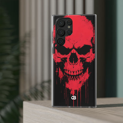 Crimson Street Skull · Soft Handyhülle für Samsung