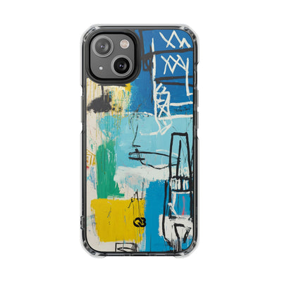 Azure Urban Scribble · Impact Custodia per iPhone · Magsafe