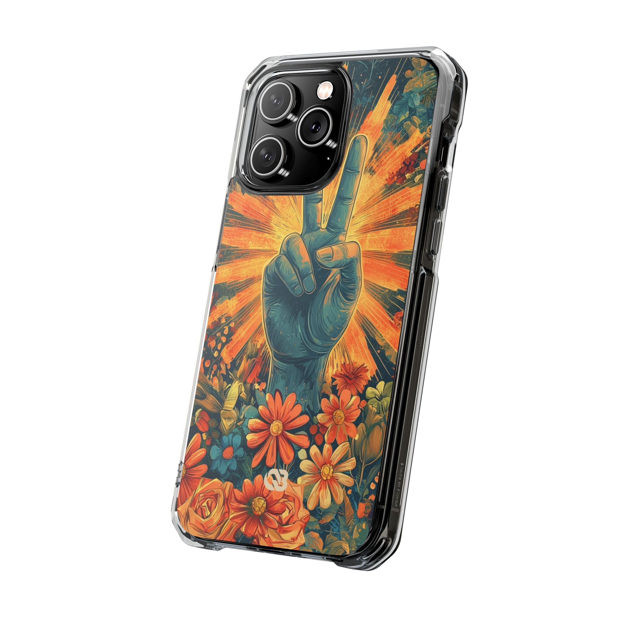 Radiant Peace Bloom · Impact etui na telefon dla iPhone · MagSafe