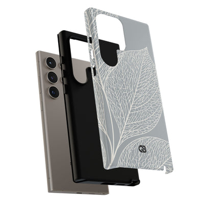 Grey Tough Phone Case for Samsung - Frosted Ash Veins