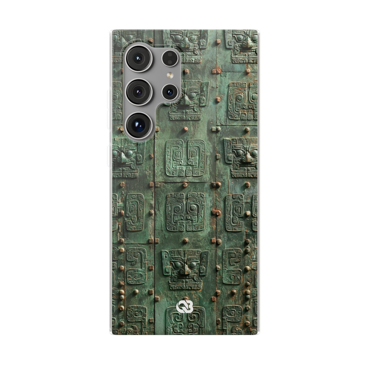 Dynastic Bronze Relief · Lite Phone Case for Samsung · Green