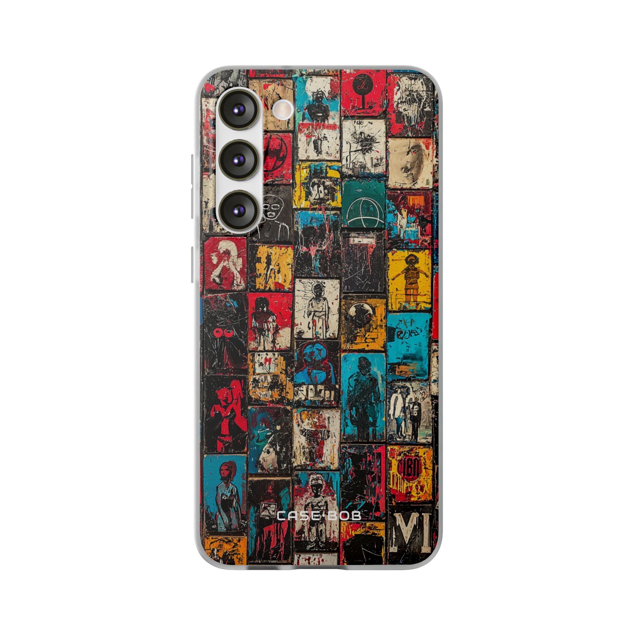 Figured Grid Samsung S23 Plus Case - Soft