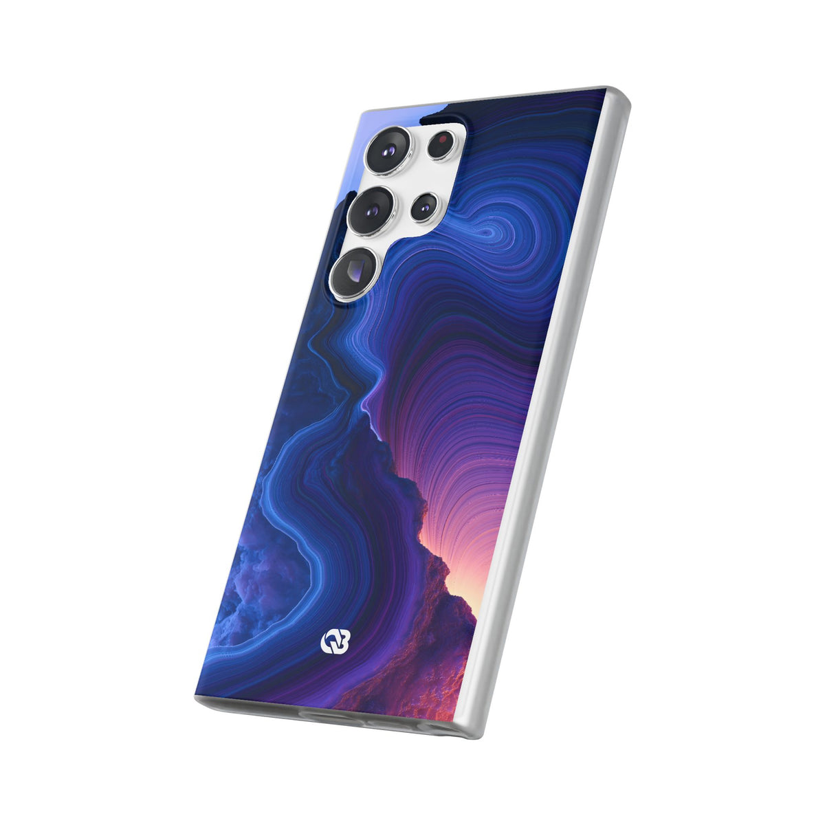 Radiant Strata · Lite Phone Case for Samsung · Blue