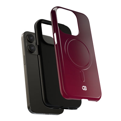 Red Tough 2.0 Magsafe Phone Case for iPhone - Deep Sangria Gradient