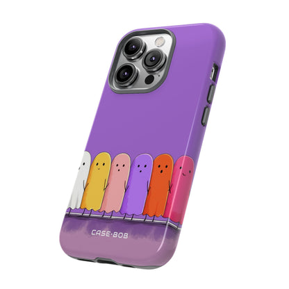 Colorful Ghosts iPhone 14 Pro Case - Tough