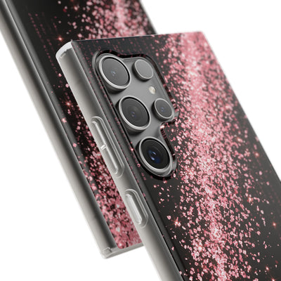 Rose Digital Cascade · Lite Phone Case for Samsung · Pink