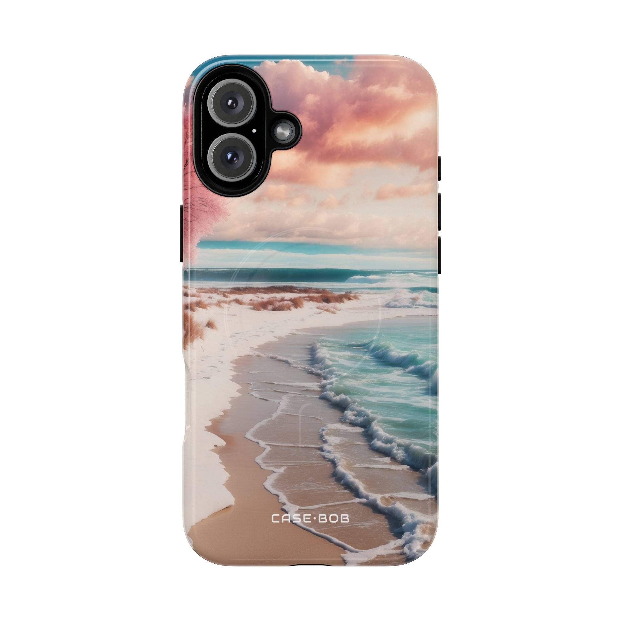 Pink Tree Breeze iPhone 16 Plus Case - Tough+