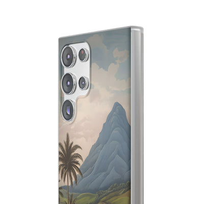 Azure Mountain Vista · Soft Handyhülle für Samsung