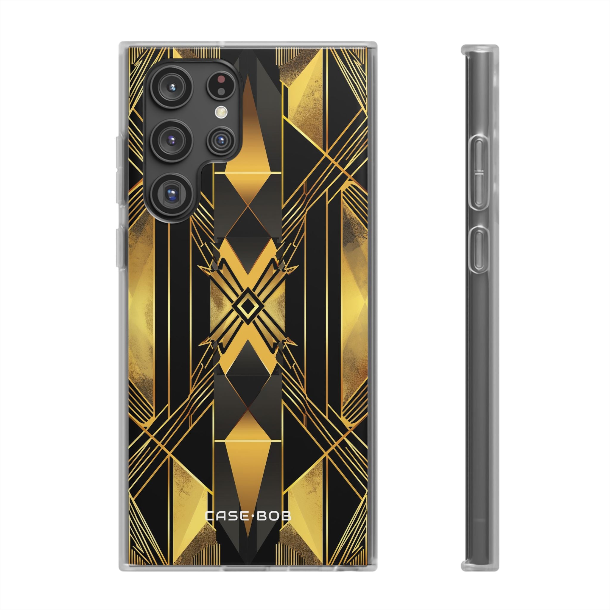 Golden Diamond Radiance Samsung S22 Ultra Case - Soft