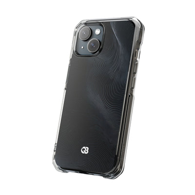 Black Impact MagSafe Phone Case for iPhone - Obsidian Ridge Flux