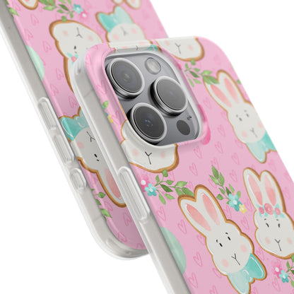 Bunny Blossom iPhone 15 Pro Max Case - Soft