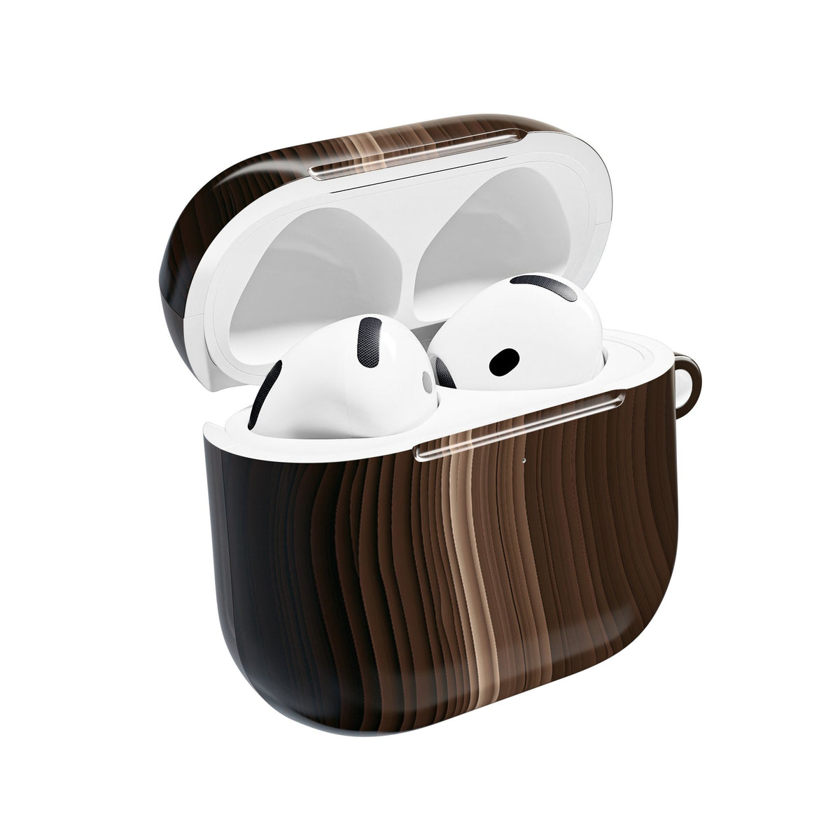 Umber Strata · Hard Case for AirPods & AirPods Pro · Brown