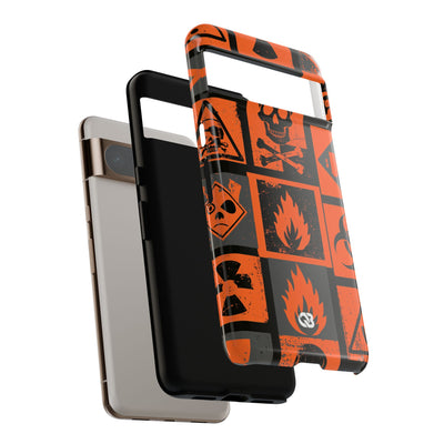 Urban Hazard · Tough Phone Case for Pixel ·  Orange