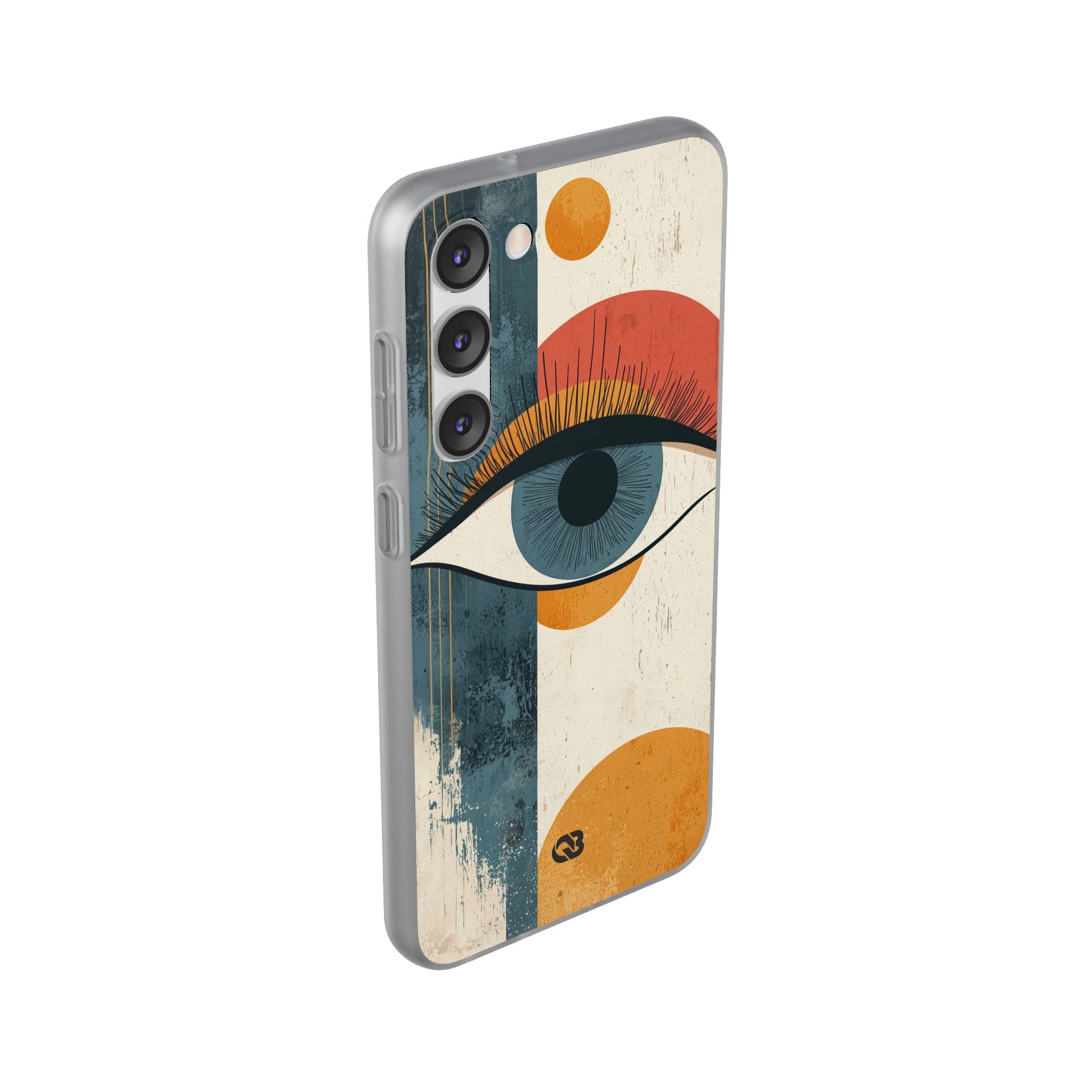 Distressed Azure Ocular · Soft Handyhülle für Samsung