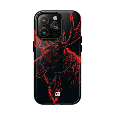 Nordic Elk · Tough 2.0 Magnetic Phone Case for iPhone · Black
