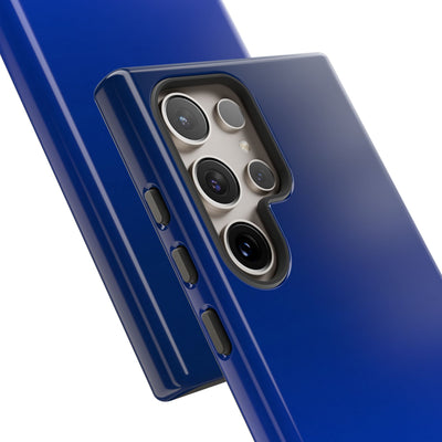 Blue Tough Phone Case for Samsung - Cobalt Depth Shift