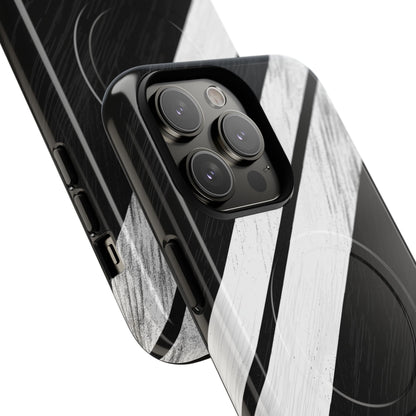 Distressed Stripe Motion iPhone 14 Pro Max Case - Tough+