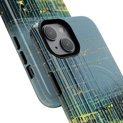 Acid Raster Circuit · Tough 2.0 Magnetic Phone Case for iPhone · Teal
