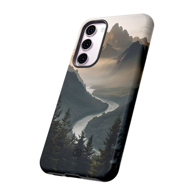 Golden Summit Valley · Tough Phone Case for Samsung