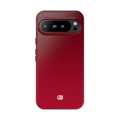 Red Tough Phone Case for Google Pixel - Crimson Velvet Fade