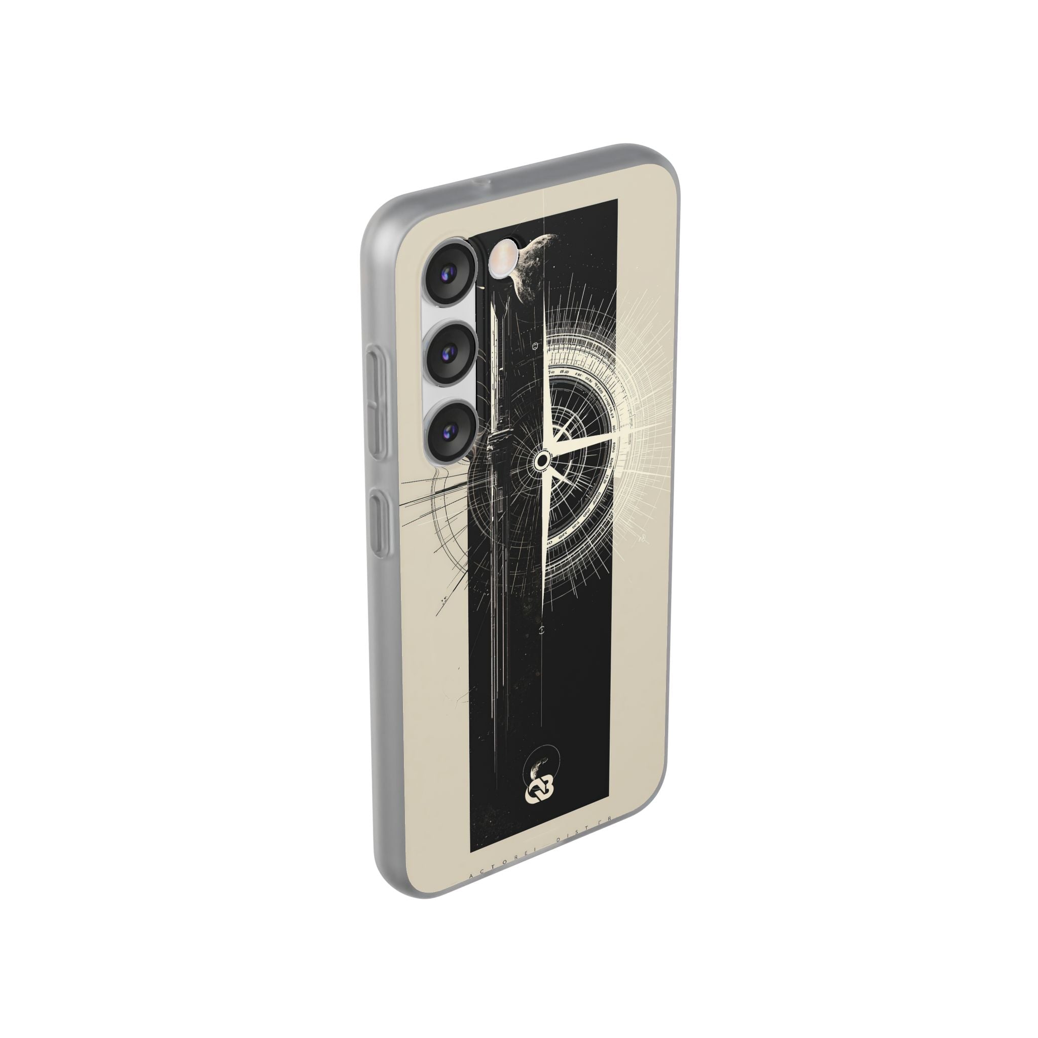 Beige Lite Phone Case for Samsung - Zenith Vector Spire