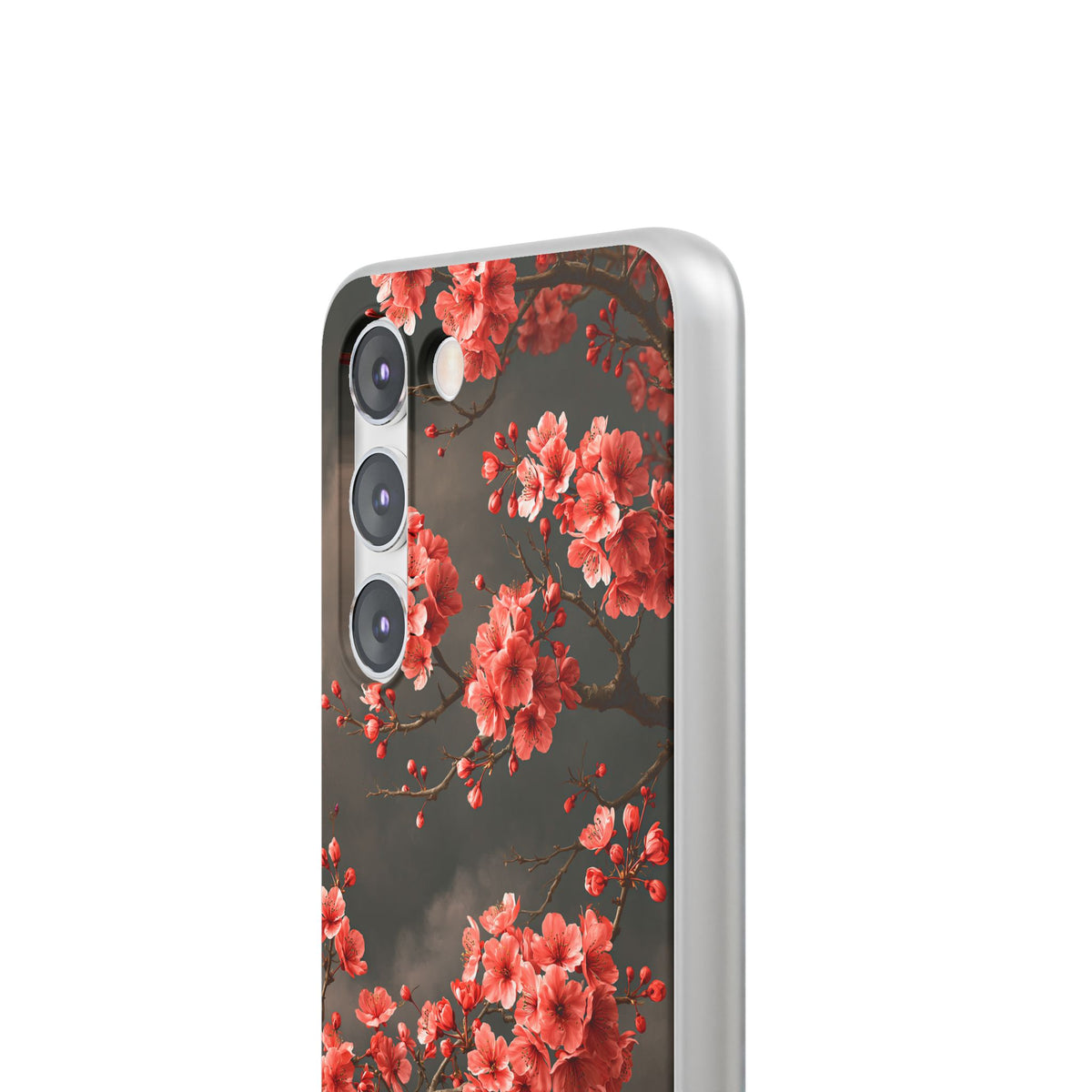 Dark Sakura Nocturne · Lite Phone Case for Samsung · Black