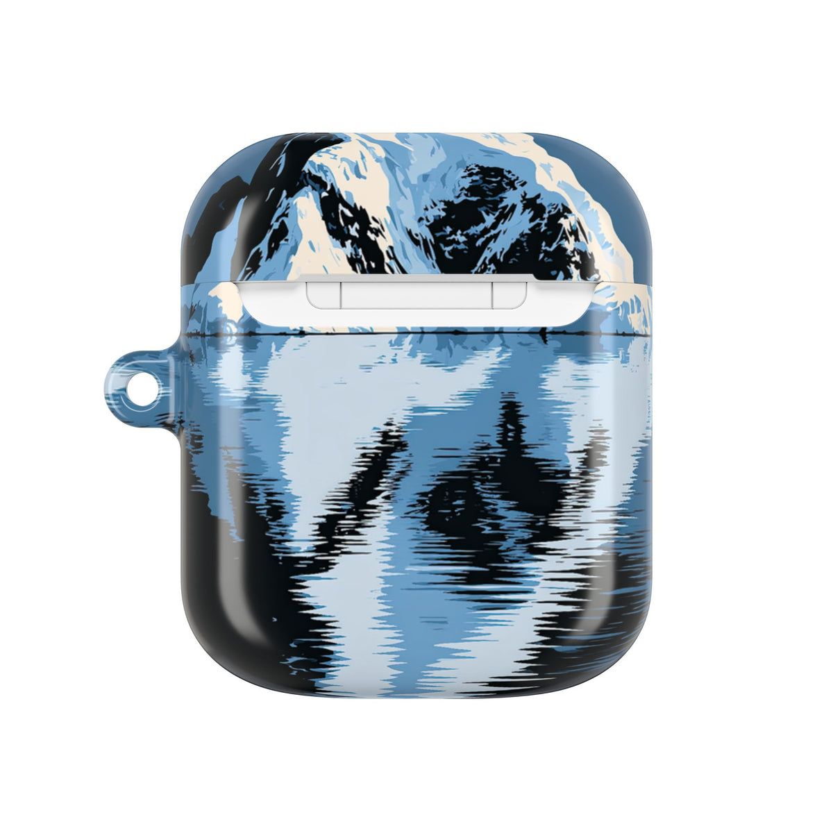 Glacial Horizon · Hard Case for AirPods & AirPods Pro · Blue