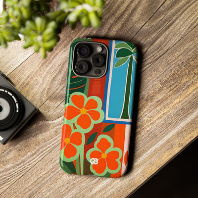 Vivid Jungle Collage · Tough Phone Case for iPhone