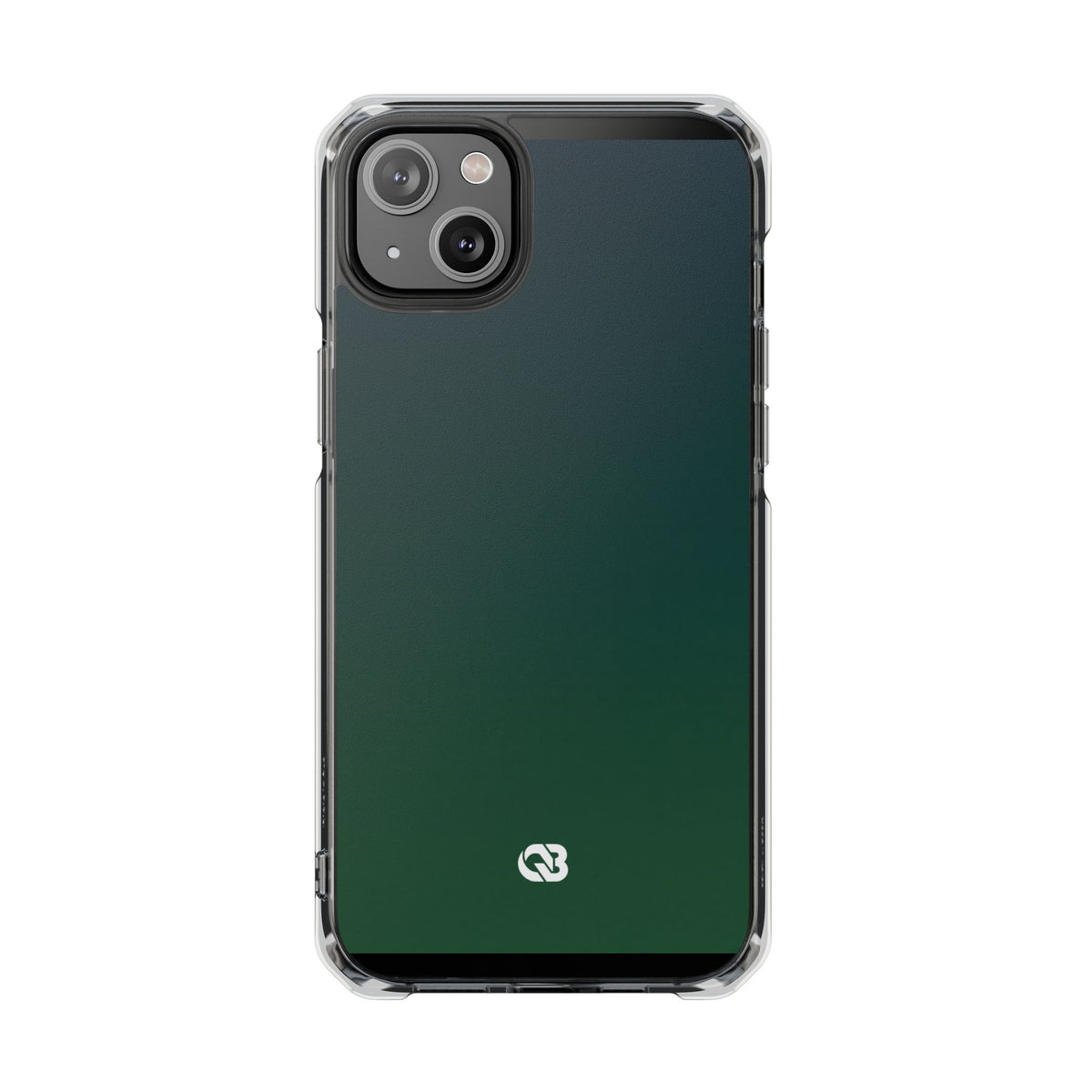 Deep Forest Nocturne · Clear Impact Magnetic Phone Case for iPhone · Green
