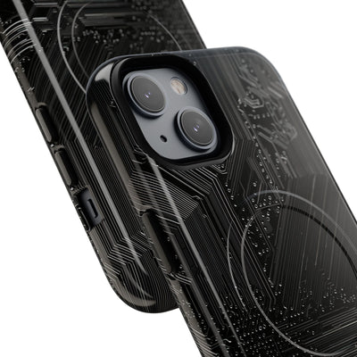 Obsidian Circuitry · Tough 2.0 Magnetic Phone Case for iPhone · Black