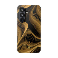Gold Lite Phone Case for Samsung - Molten Copper Strands