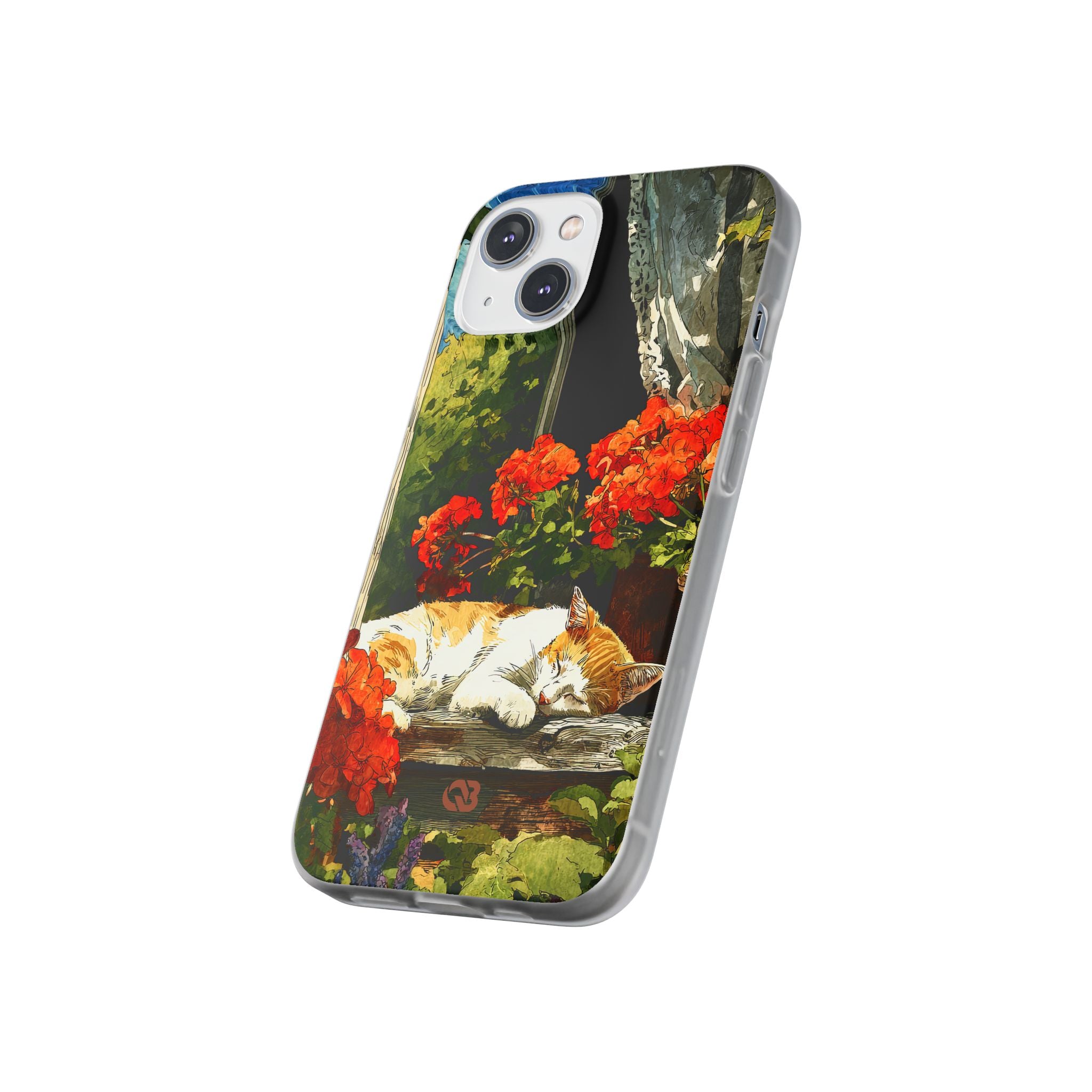 Sleeping Ginger Bloom · Soft Hoesje voor iPhone