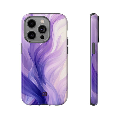 Amethyst Silk Waves · Tough Case na iPhone