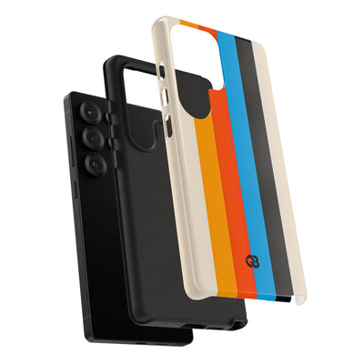 Retro Racing Stripes · Tough Custodia per Samsung
