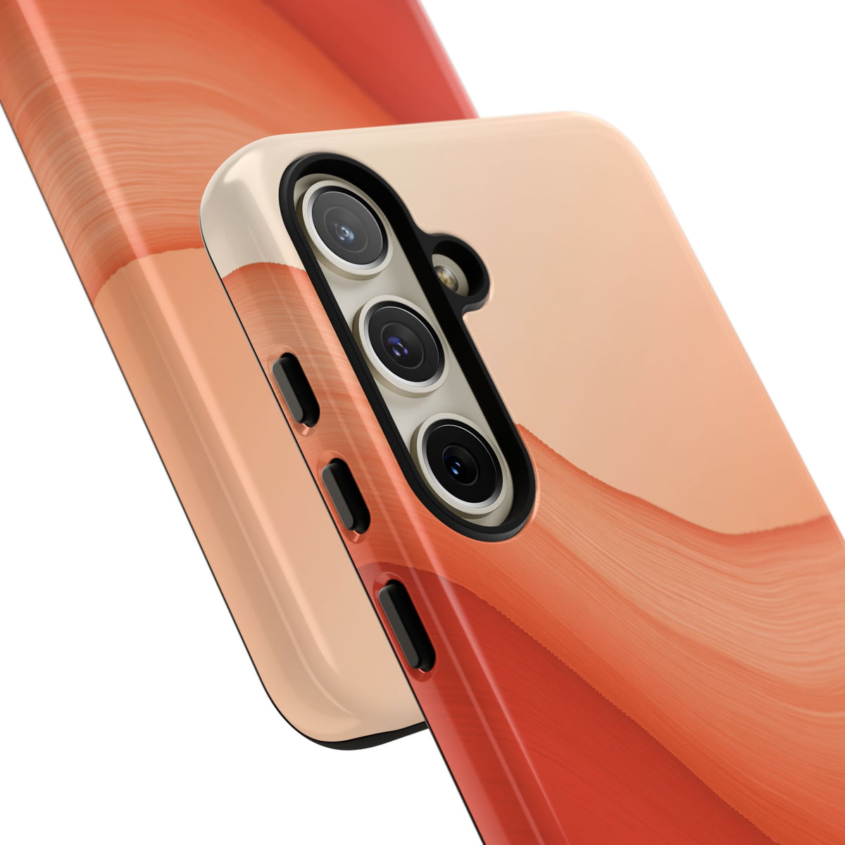 Terracotta Flow · Tough Phone Case for Samsung · Orange