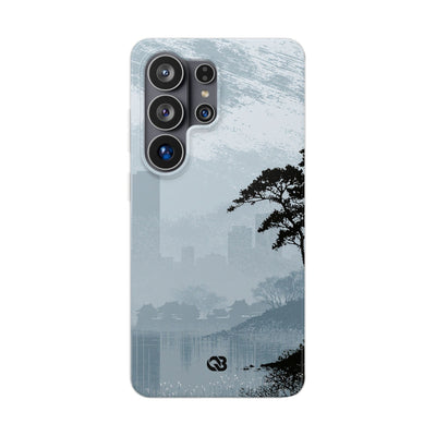 Grey Lite Phone Case for Samsung - Steel Slate Zen