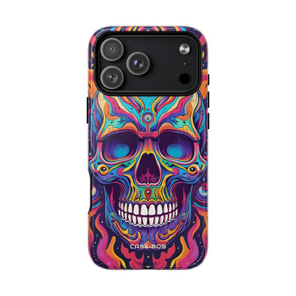 Flaming Skull iPhone 17 Pro Max Case - Tough+ - CASE•BOB