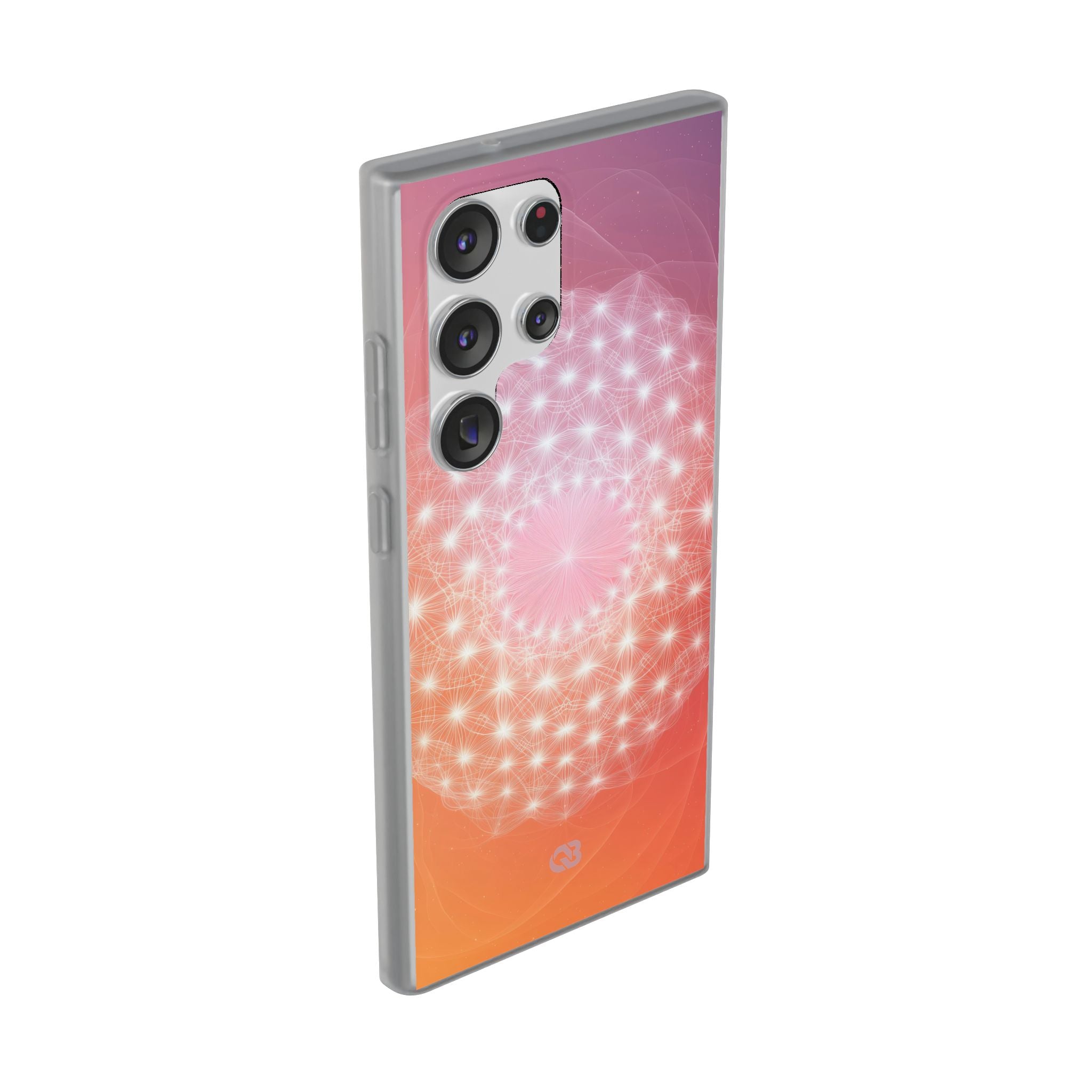 Radiant Stardust Mandala · Soft Mobilskal för Samsung